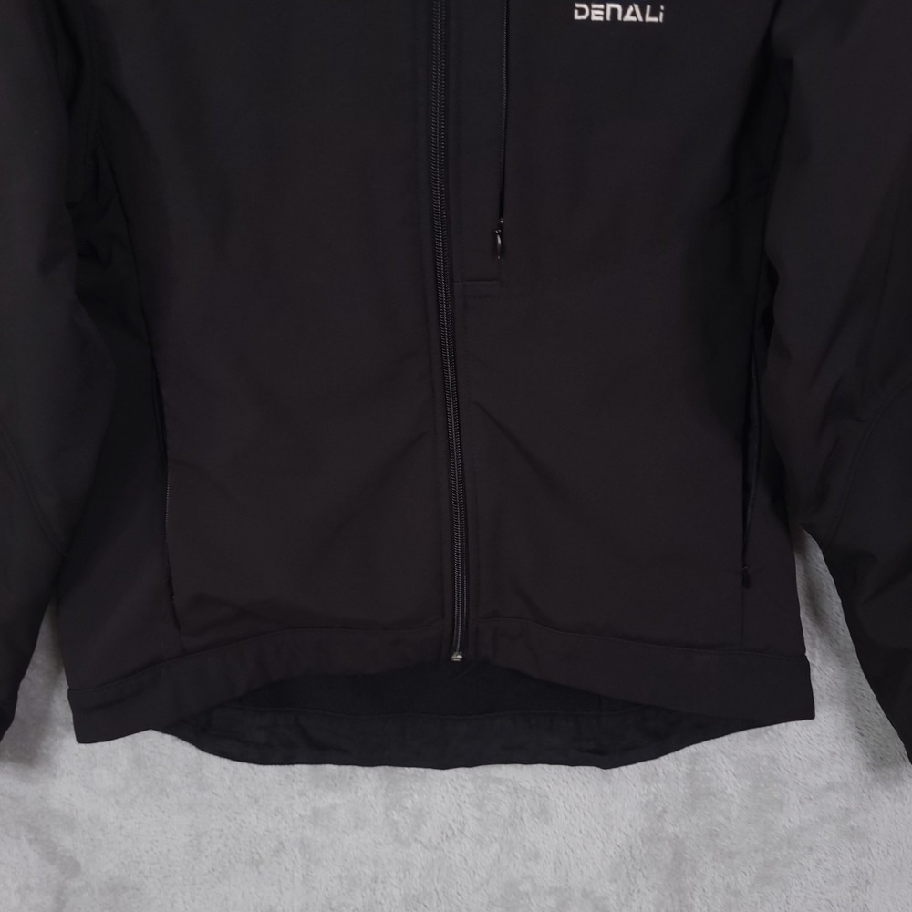 Denali Performance Fleece Lined Ski Jacket Women Black Small Full Zip Pockets - Picture 6 of 14